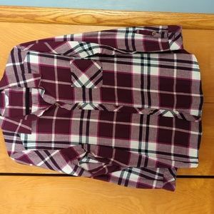 Women's long sleeve flannel